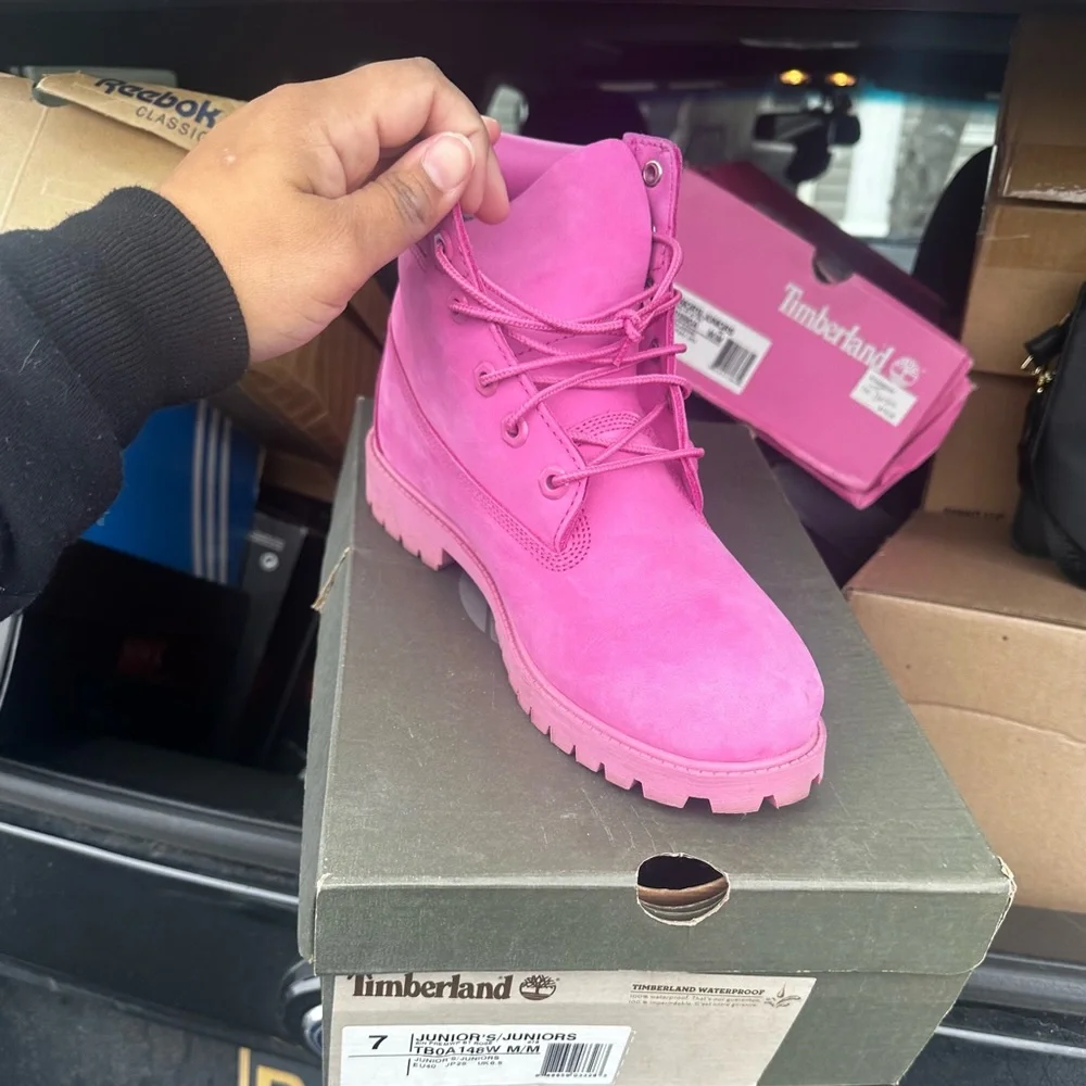 Timberland | Shoes | Pink Timberland | Poshmark